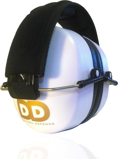 DECIBEL DEFENSE Professional Safety Ear Muffs 37dB NRR - The HIGHEST Rated & MOST COMFORTABLE Ear Protection for Shooting & Industrial Use - THE BEST HEARING PROTECTION...GUARANTEED (BLACK)