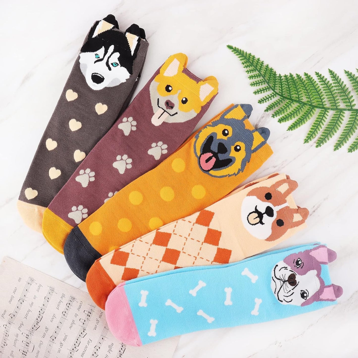 Jeasona Cute Cat Gifts for Women Animal Cat Socks Wife Mom Girlfriend Daughter