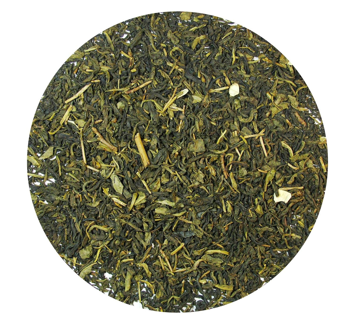 Greenhilltea Decaf Jasmine Green Tea, Green Tea CO2 naturally processed Caffeine-Free Tea - 8 Oz Bag