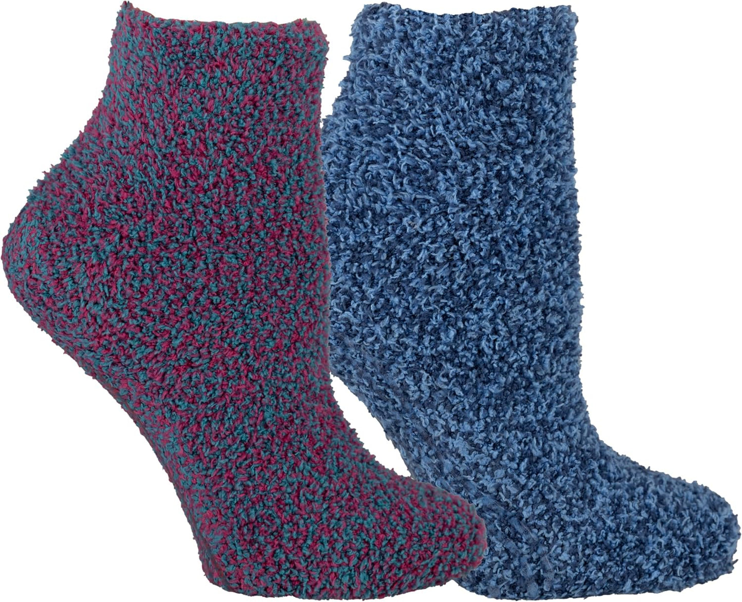 Dr. Scholl's Womens Low Cut Soothing Spa - Lavender & Vitamin E Infused 2 3 Pair Packs Bottom Grippers Sock, Blue, Pink/Blue, 4-10 US