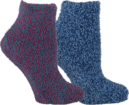 Dr. Scholl's Womens Low Cut Soothing Spa - Lavender & Vitamin E Infused 2 3 Pair Packs Bottom Grippers Sock, Blue, Pink/Blue, 4-10 US