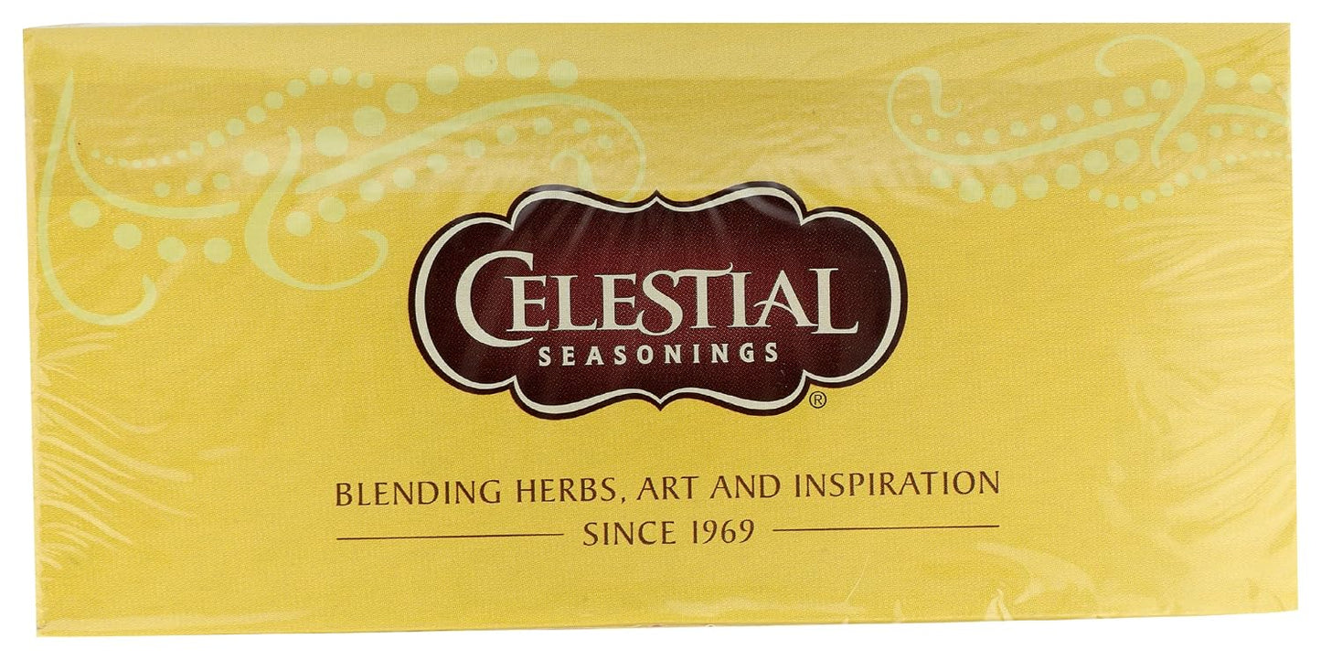 Celestial Seasonings Hibiscus Tea, Red Zinger Herbal Tea, Caffeine Free, 20 Tea Bags