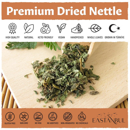 Eastanbul Nettle Loose Leaf Tea, Stinging Nettle Tea, 0.71oz