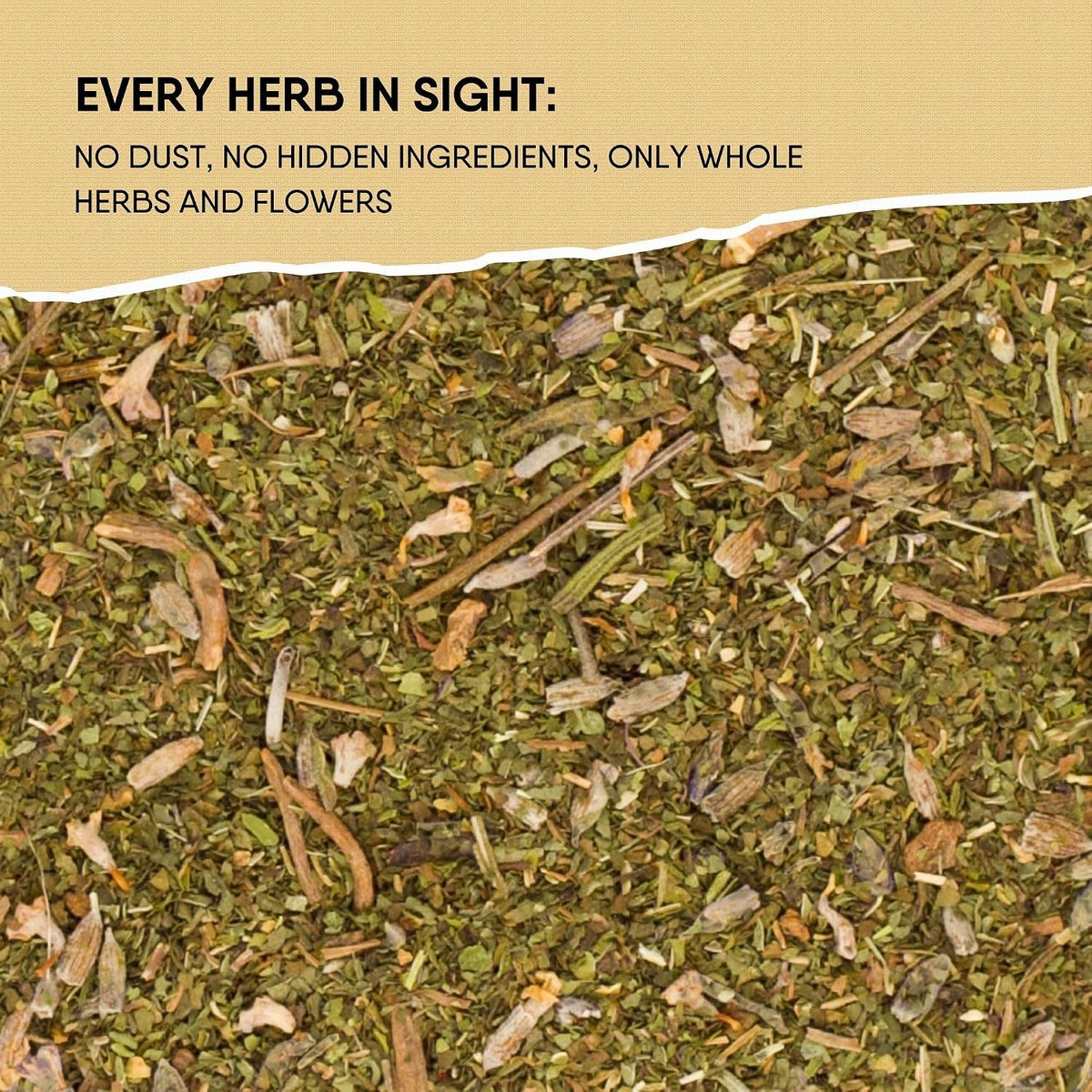 Keep Calm Valerian Root, Lavender, Peppermint Herbal Tea Loose Leaf Relaxing Wellness Blend Caffeine-Free | Daily stress support & Enhanced sleep quality Helps you ease into sleep naturally
