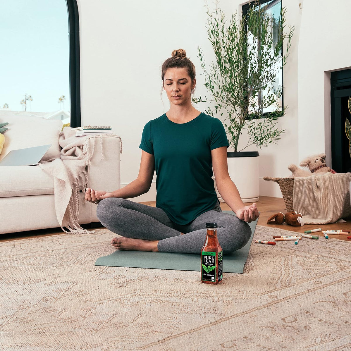 Pure Leaf Iced Tea, Unsweetened 3 Flavor Variety Pack, Zero Sugar & Zero Calories, 18.5 Fl Oz Bottles