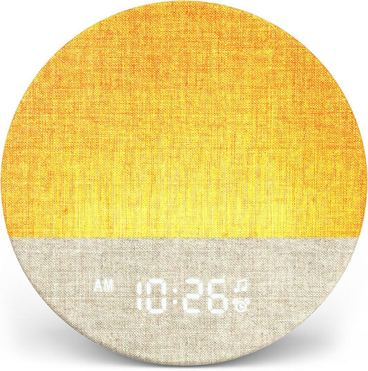 Dreamegg Sunrise Alarm Clock, Natural Wake up Light, White Noise Machine