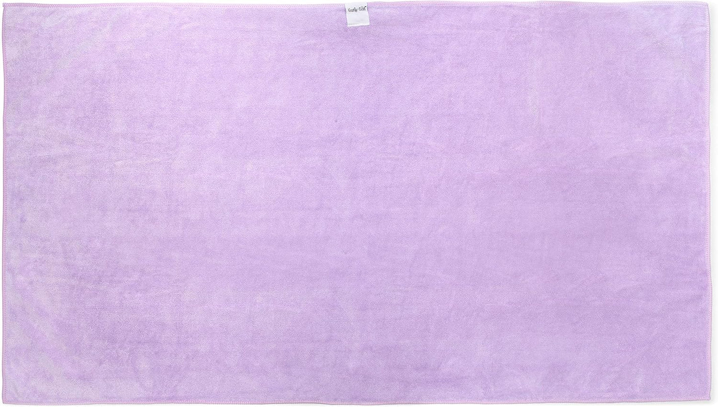 Curly Girl Towel for Women with Curls, Anti-Frizz, Absorbent, Fast Drying, Curly Hair, Microfiber Hair Drying Towel for Curls