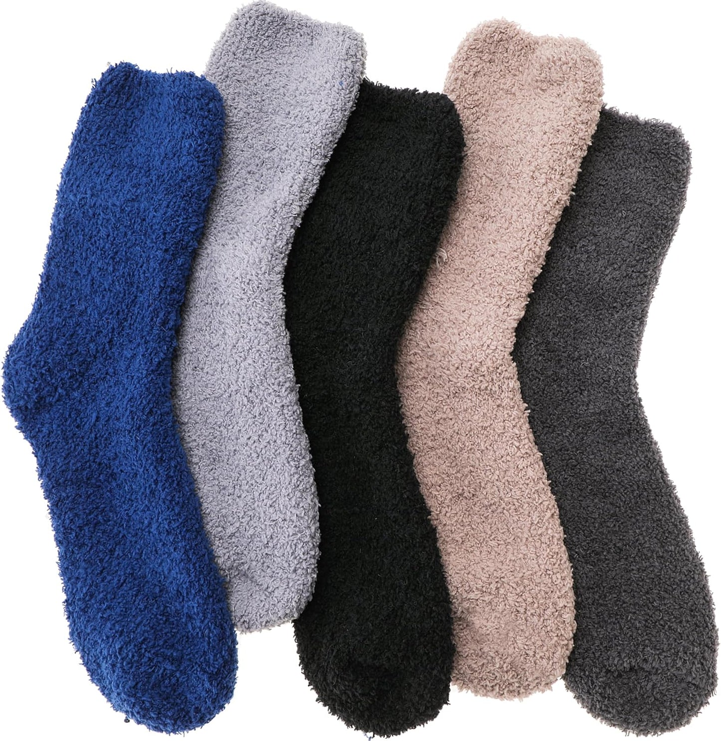 EBMORE Womens Fuzzy Socks Slipper Fluffy Cozy Comfy Cabin Plush Warm Winter Sleep Home Soft Socks