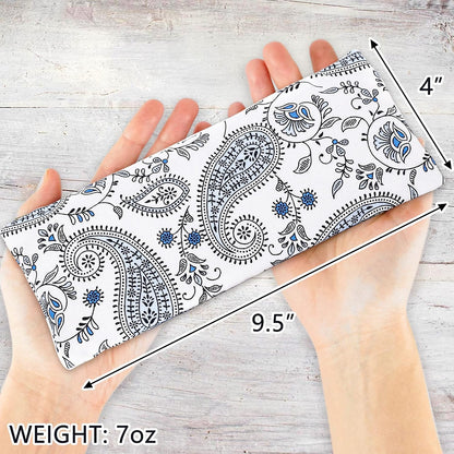 Hihealer Lavender Eye Pillow for Relaxation, Yoga, Sleep, Weighted Eye Mask