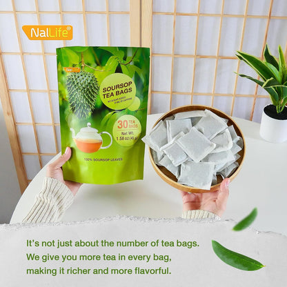 NalLife Soursop Leaves Tea - 30 Tea Bags Soursop Tea