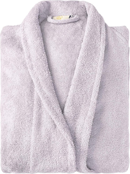 Cotton Unisex Terry Robe, Soft And Absorbent Robes For Men And Women, Bathroom Accessories