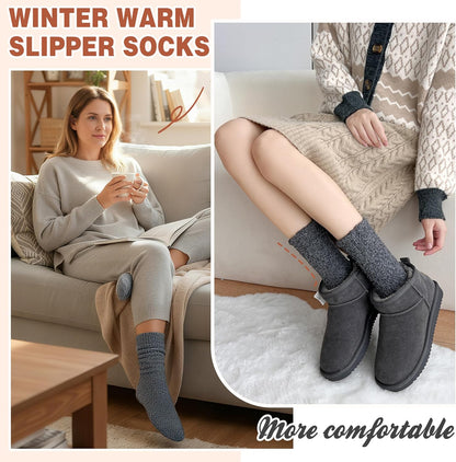 EBMORE Womens Fuzzy Socks Slipper Fluffy Cozy Comfy Cabin Plush Warm Winter Sleep Home Soft Socks