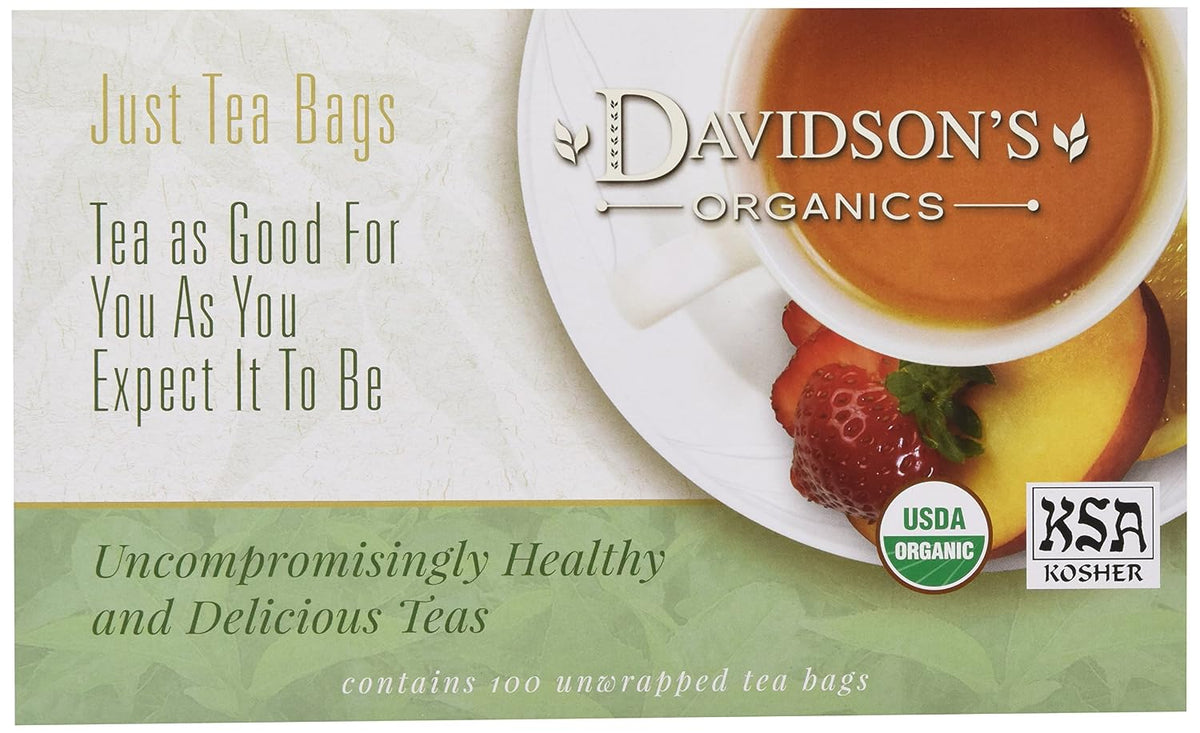 Davidson's Organics, Rosehips, 100-count Unwrapped Tea Bags