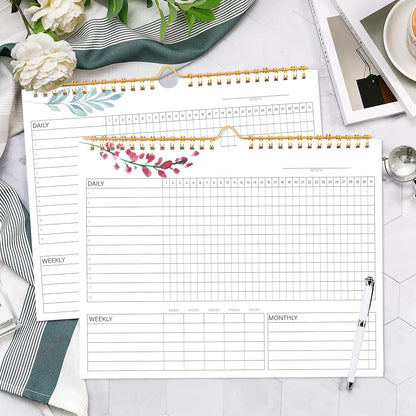 Habit Tracker Calendar- Daily, Weekly & Monthly Habit Tracker Journal
