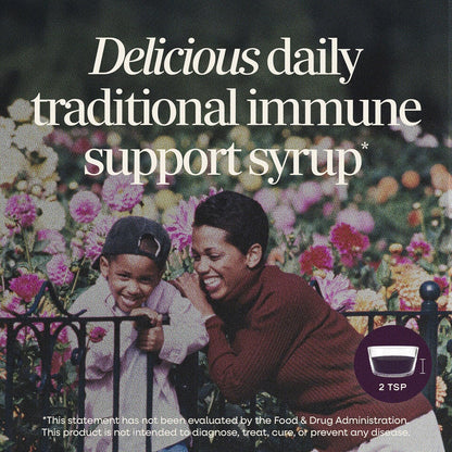Nature's Way Sambucus Traditional Elderberry Immune Support* Syrup, 8 fl oz