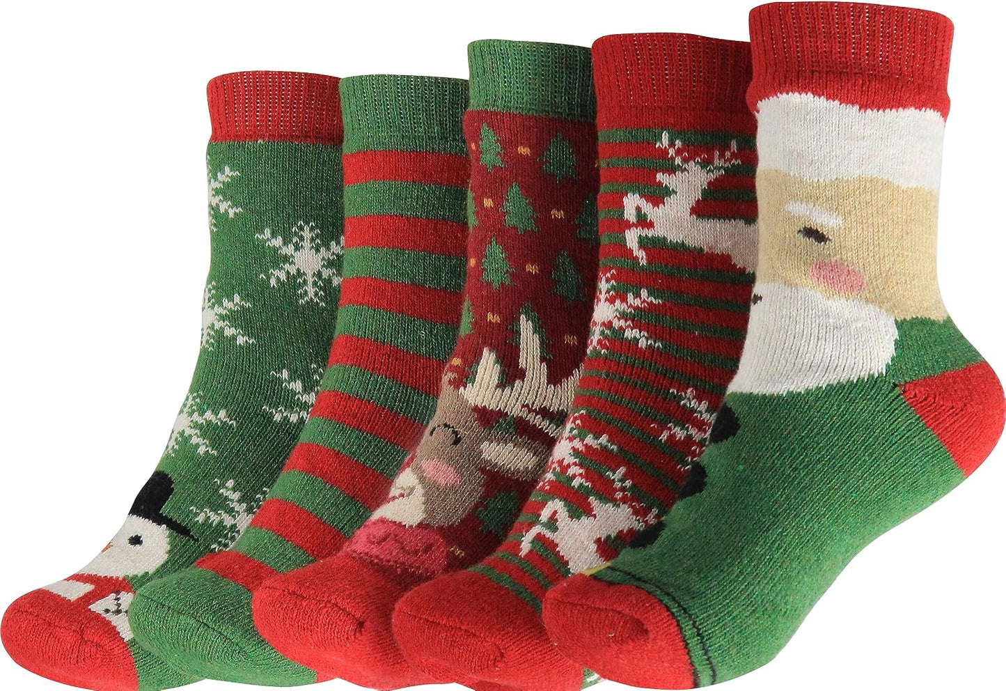 BenSorts Women's Winter Boots Socks Thick Warm Cozy Crew Socks Solid Color Gifts