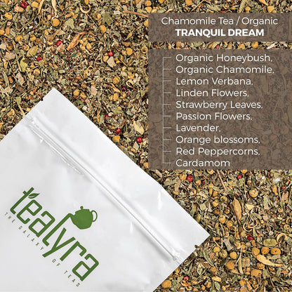 Tealyra | Tranquil Dream Loose Leaf Herbal Tea, 110g (4 oz)
