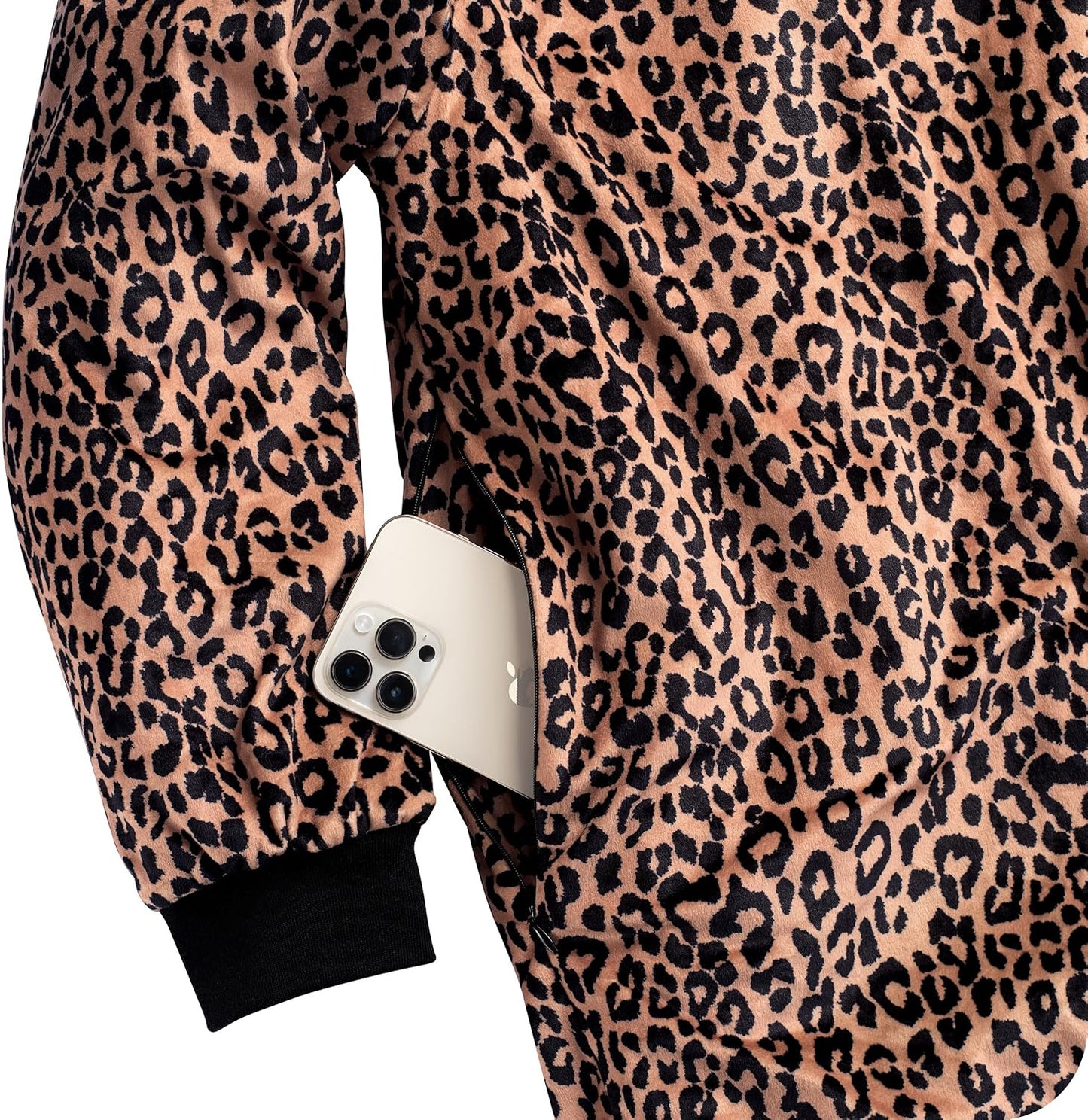 Bare Home Wearable Blanket Hoodie - Soft Plush Sherpa - Warm and Cozy - Oversized Wearable Blanket