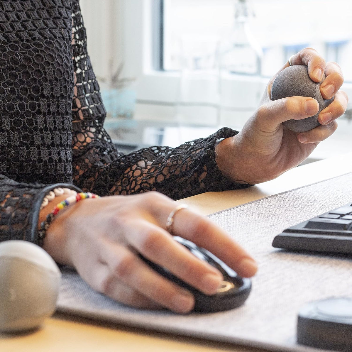 The Friendly Swede Stress Balls for Adults, Different Resistance Levels