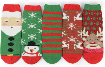 BenSorts Women's Winter Boots Socks Thick Warm Cozy Crew Socks Solid Color Gifts