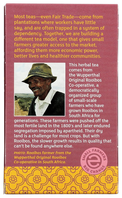 Equal Exchange, Tea Rooibos Organic, 20 Count