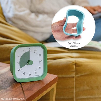 Time Timer MOD 60-Minute Visual Timer, Home Edition, Silent Operation, Study Tool for Homeschool and Office Use (Pale Shale)